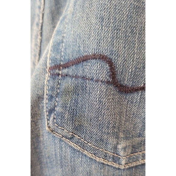 7 For All Mankind Roxanne Skinny Ankle Ladies Jeans 27 Denim Medium Wash - Picture 7 of 15